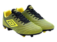 Tenis de Fútbol Umbro Toccare IV Negro y Amarillo para Hombre