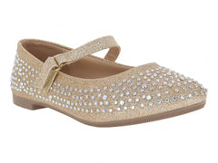 Zapatos Planos Tropicana Dorado para Niña