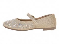 Zapatos Planos Tropicana Dorado para Niña