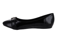 Zapatos Planos Luna Rosa Negro para Mujer