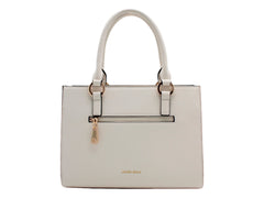 Bolso Satchel Jaime Ibiza Beige para Mujer