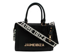 Bolso Satchel Jaime Ibiza Negro para Mujer