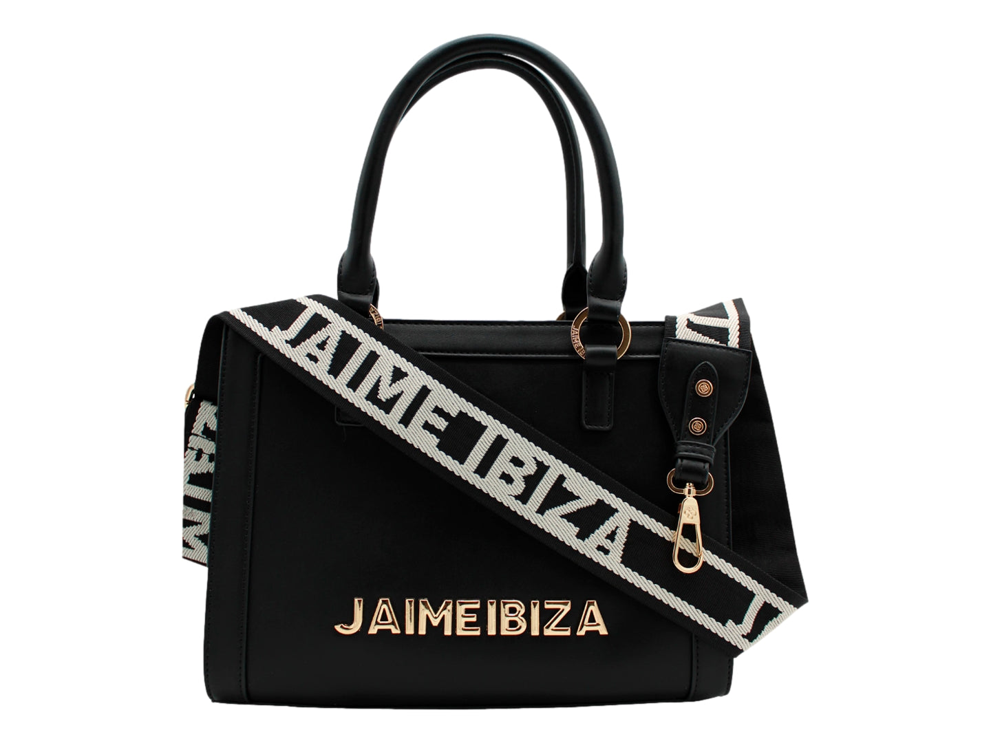 Bolso Satchel Jaime Ibiza Negro para Mujer