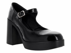 Zapatos de Tacón Nomadas Negro Charol para Mujer