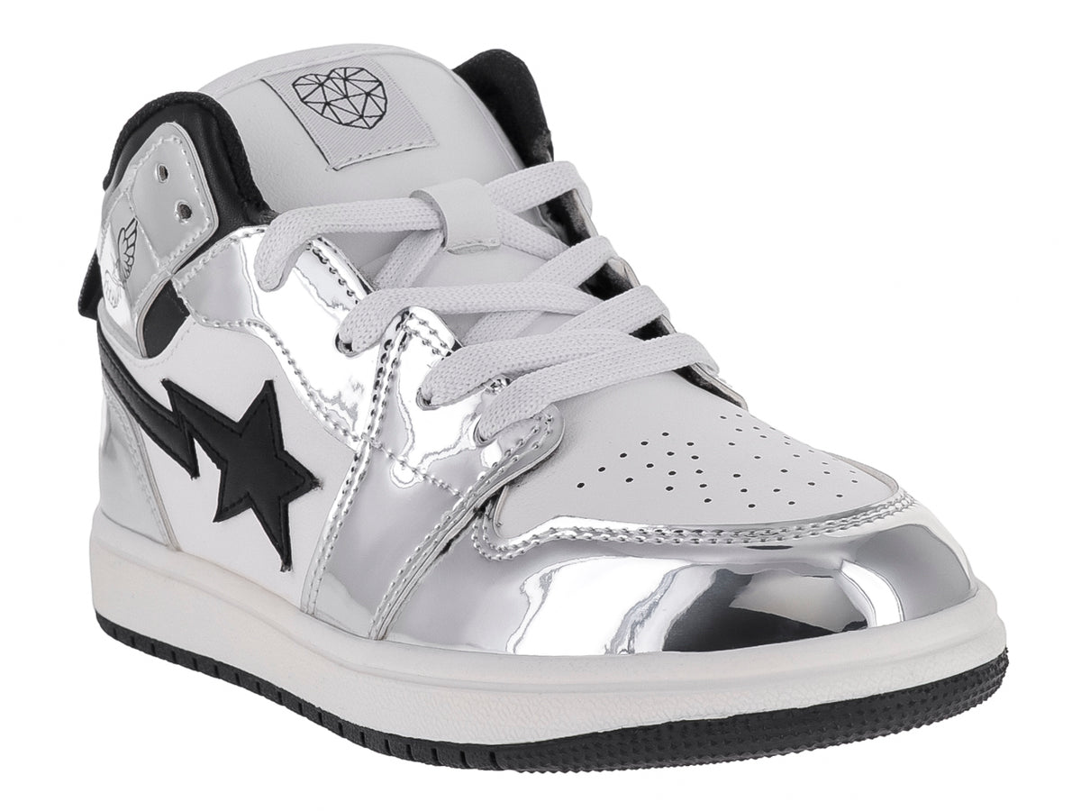 Tenis Tropicana Plata para Niña