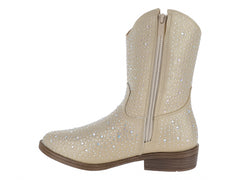 Botas Vaqueras Tropicana Fantasia Oro para Niña
