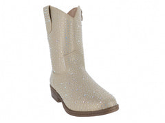 Botas Vaqueras Tropicana Fantasía Oro para Niña