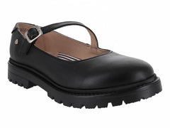 Zapatos Escolares Elefante Negro para Niña