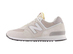 Tenis New Balance 574 Gris y Blanco para Hombre