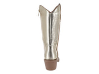Botas Vaqueras ROZE Dorado para Mujer