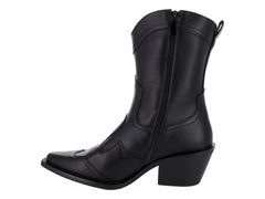 Botas Vaqueras ROZE Negro para Mujer