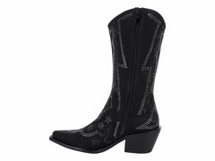 Botas Vaqueras ROZE Negro para Mujer