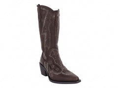 Botas Vaqueras Roze Marrón para Mujer
