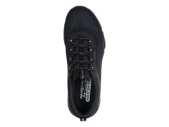 Tenis Skechers Glide Step Gratify Negro con Oro para Mujer