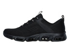 Tenis Skechers Glide Step Gratify Negro con Oro para Mujer