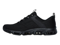 Tenis Skechers Glide Step Gratify Negro con Oro para Mujer