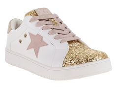 Tenis XTI Oro y Blanco para Niña