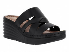 Sandalias Flexmas Negro para Mujer
