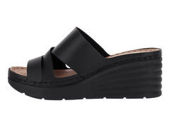 Sandalias Flexmas Negro para Mujer