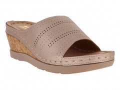 Sandalias Flexmas Beige para Mujer