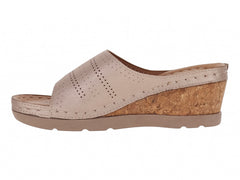 Sandalias Flexmas Beige para Mujer