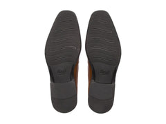 Zapatos Formales Oxford Flexi Color Café para Hombre