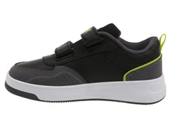 Tenis K-SWISS Doren CH Gris y Verde Lima para Niño