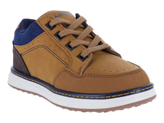 Tenis Clasben Café y Azul Marino para Niño
