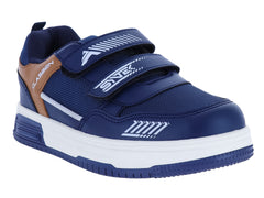 Tenis Clasben Marino Camel para Niño