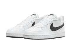 Tenis Nike Court Borough Low Recraft Blanco y Negro para Niño