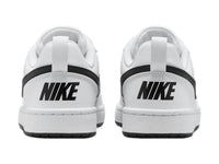 Tenis Nike Court Borough Low Recraft Blanco y Negro para Niño