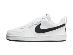 Tenis Nike Court Borough Low Recraft Blanco y Negro para Niño