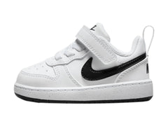 Tenis Nike Court Borough Low Recraft Blanco y Negro para Niño