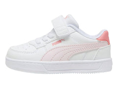 Tenis PUMA Caven 2.0 Blanco y Rosa para Niña