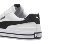 Tenis PUMA Court Classic Vulc Blanco y Negro para Hombre