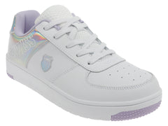 Tenis K-Swiss Salt 2 Blanco Iridiscente para Niña