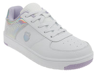Tenis K-Swiss Salt 2 Blanco Iridiscente para Niña