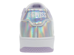 Tenis K-Swiss Salt 2 Blanco Iridiscente para Niña