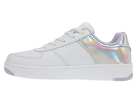 Tenis K-Swiss Salt 2 Blanco Iridiscente para Niña