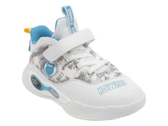 Tenis K-Swiss Cosmo para Niño Color Blanco y Turquesa