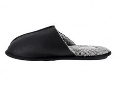 Pantuflas Comfort Fit Negras para Hombre