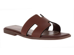 Sandalias Senties Sicilia Cognac para Mujer
