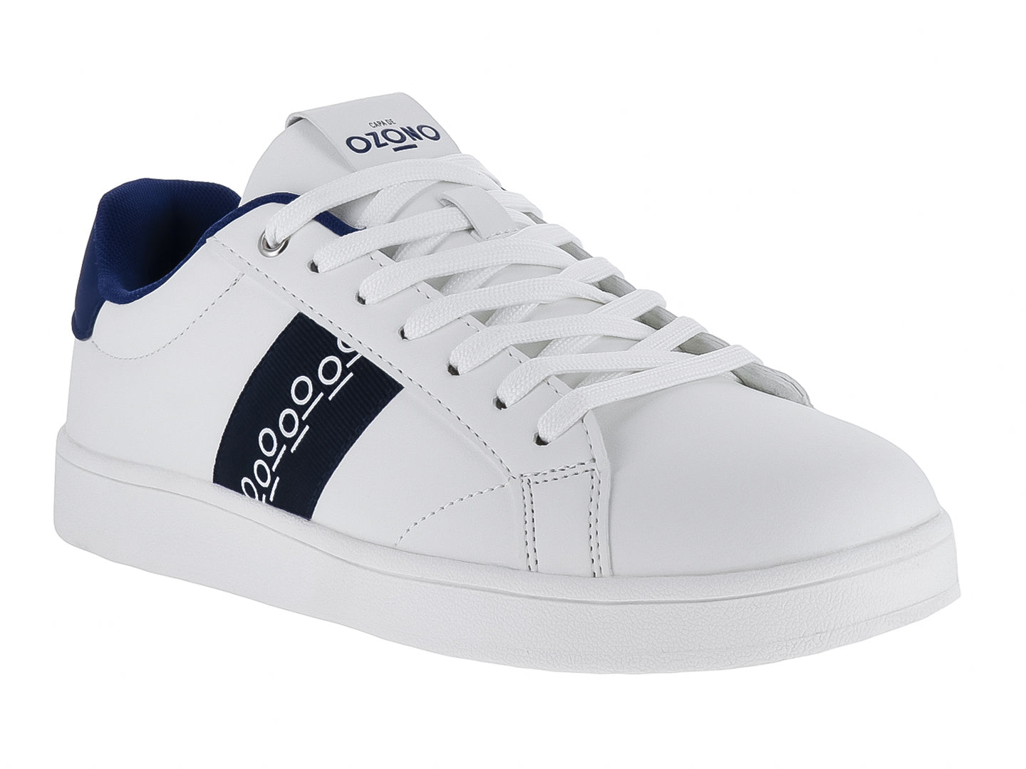 Tenis Capa De Ozono Blanco Caballero 611701 Para Hombre