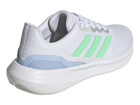 Tenis Adidas Runfalcon 3.0 Blanco y Menta para Mujer