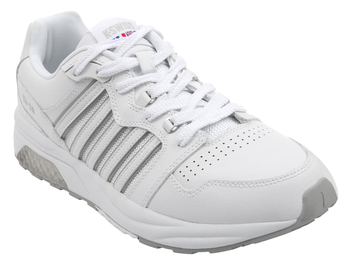Tenis K-SWISS SI-18 Rannell Blanco y Gris para Hombre