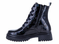 Botas YUYIN de Charol Negro para Niña
