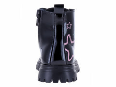 Botas YUYIN de Charol Negro para Niña
