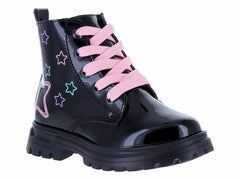 Botas YUYIN Negro Charol para Niña