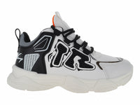 Tenis Babaya Atok Blanco Negro O39990 O39990 Para Niño