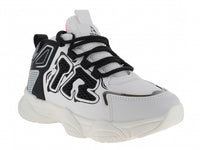 Tenis Babaya Atok Blanco Negro O39990 O39990 Para Niño